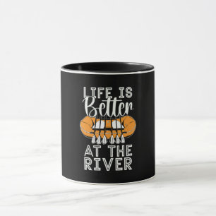 Rafting Life Is Better Kayak Paddling Canoe Paddle Mug
