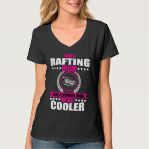 Rafting Mom Costume River Paddling For Women T-Shirt