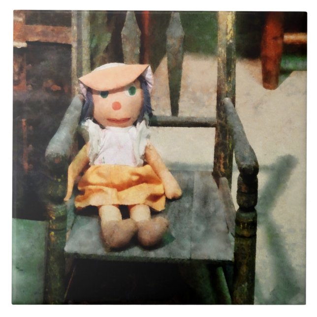Rag Doll in Chair Tile (Front)