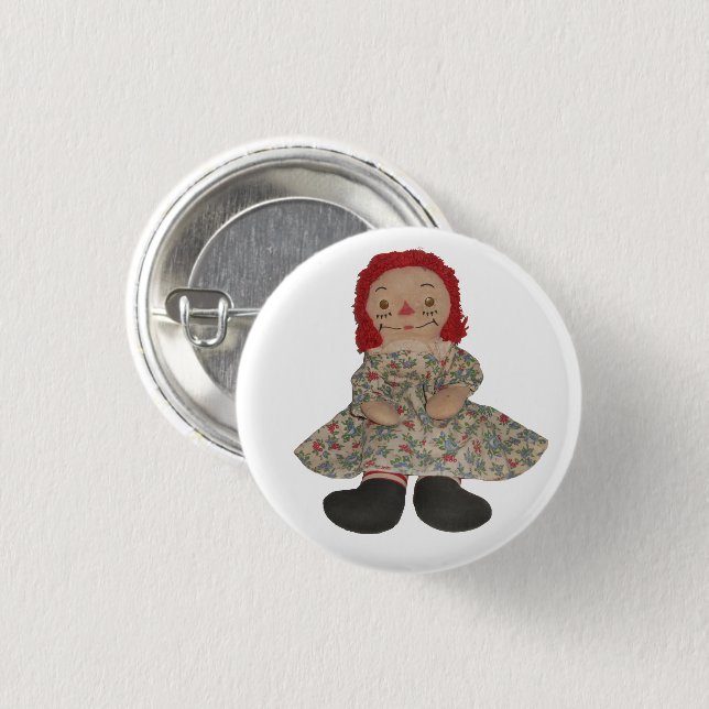 Rag Doll Pin (Front & Back)