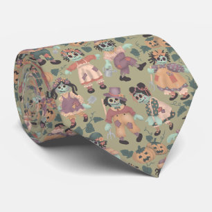 Rag Doll Zombies Halloween 2 Tie