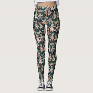 Rag Doll Zombies Halloween Leggings