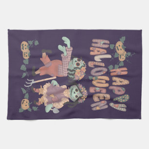 Rag Doll Zombies - Happy Halloween Kitchen Towel 2