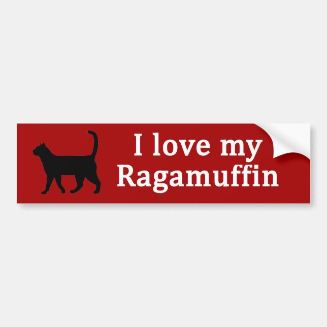 Ragamuffin Love Bumper Sticker (Front)