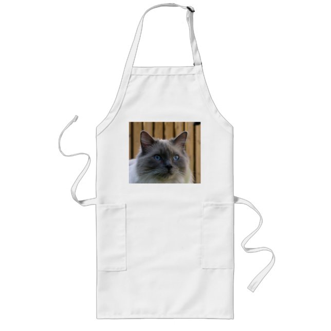 Ragdoll,_blue Long Apron (Front)