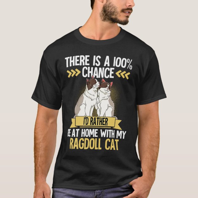 Ragdoll Cat  1 T-Shirt (Front)
