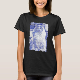 Ragdoll Cat Artwear Cute Kitty Cats Mum And Cat Da T-Shirt