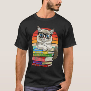 Ragdoll Cat Back To School Teacher's Pet T-Shirt