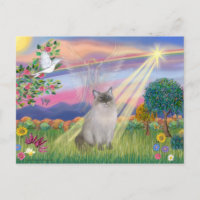 Ragdoll Cat (Blue Point) - Cloud Angel