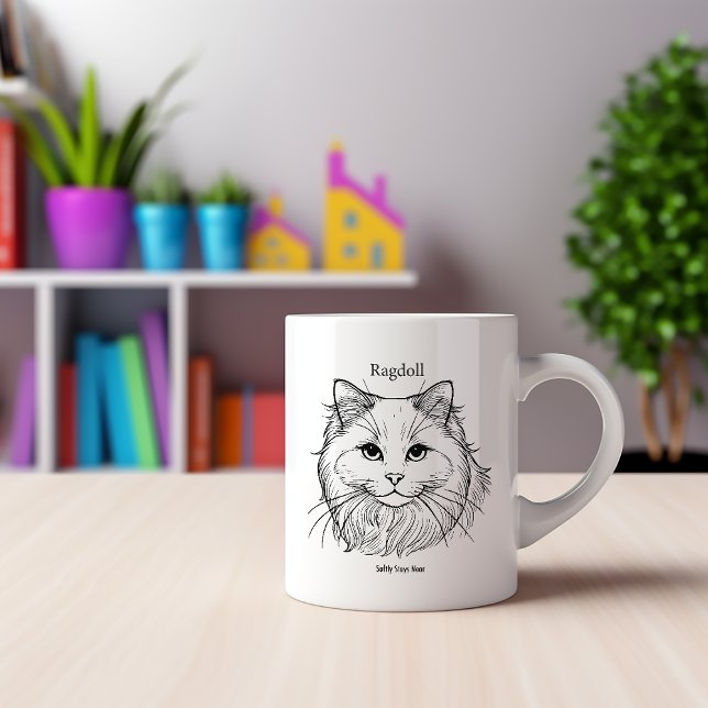 Ragdoll Cat Coffee Mug (Creator Uploaded)