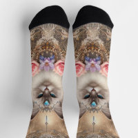 Ragdoll Cat Crew Socks