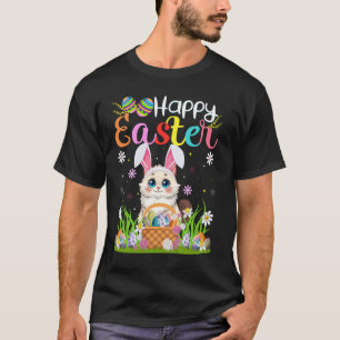 Ragdoll Cat Easter Egg Hunt Bunny Ear Ragdoll East T-Shirt