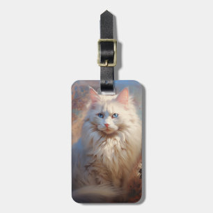 Ragdoll cat luggage tag