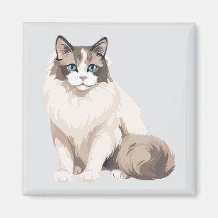 Ragdoll Cat Magnet