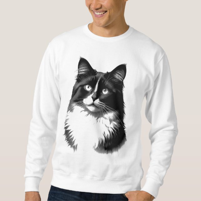 Ragdoll Cat Men's Sweatshirt (Front)