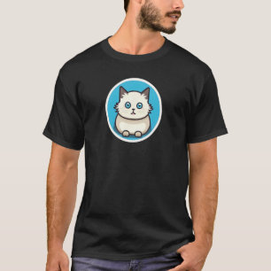 Ragdoll Cat Minimal, Love Cats T-Shirt