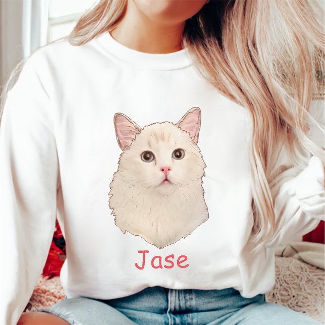 Ragdoll Cat Personalised Pet Lover Sweatshirt (Creator Uploaded)