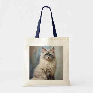 Ragdoll cat tote bag