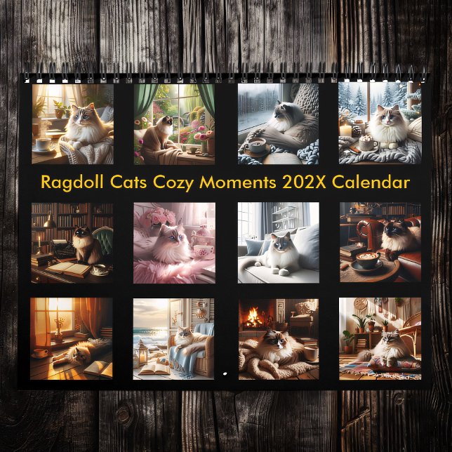 Ragdoll Cats Cosy Moments 202X Calendar   (Creator Uploaded)