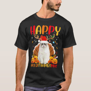 Ragdoll Dog Happy Ragdoll Hellothanksmas T-Shirt