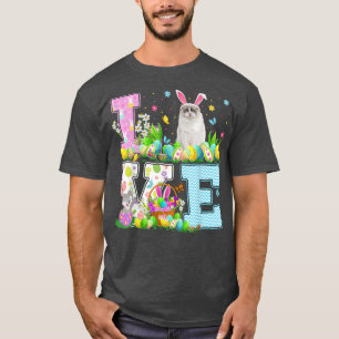 Ragdoll Easter Egg Hunt Funny Love Ragdoll Easter  T-Shirt