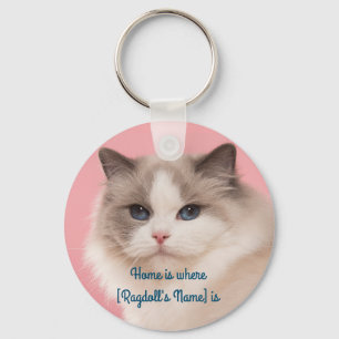 Ragdoll Key Ring