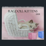 Ragdoll Kittens Calendar<br><div class="desc">If you love Ragdoll cats,  you will love this adorable calendar featuring 13 photos of beautiful bicolor kittens.</div>