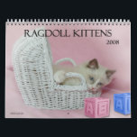 Ragdoll Kittens Calendar<br><div class="desc">If you love Ragdoll cats, you will love this adorable calendar featuring 13 photos of beautiful bicolor kittens.</div>