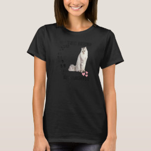 Ragdoll Kitty Quote Mum Dad Lover Print Cute Ragam T-Shirt