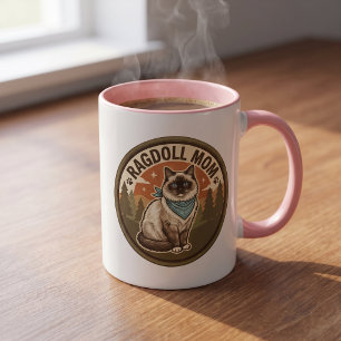 Ragdoll Mug Cat Mum Gift For Her Coffee Cup