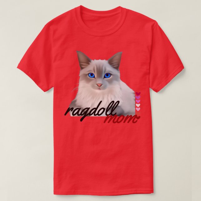 ragdoll mum T-Shirt (Design Front)