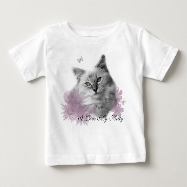 Ragdoll Personalised baby t shirt (Front)