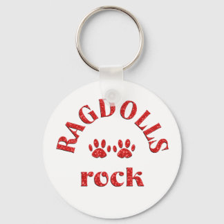 Ragdolls Rock Key Ring