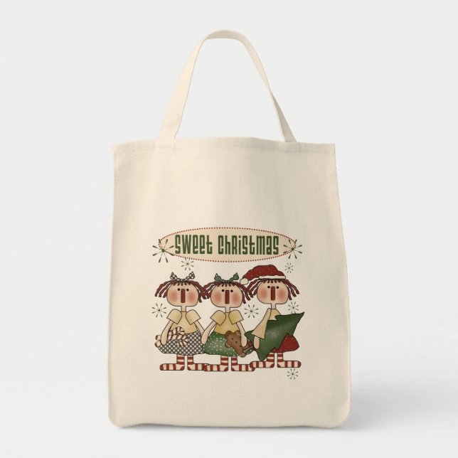 Ragdolls Sweet Christmas Tshirts and Gifts Tote Bag (Front)