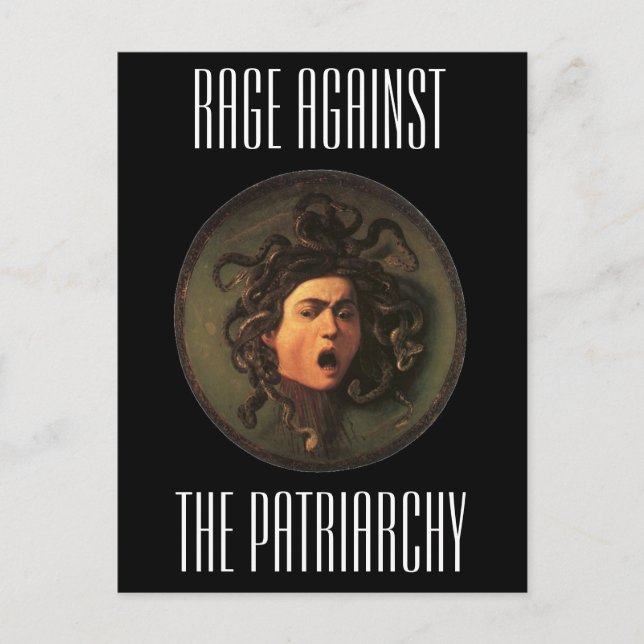 Rage Against the Patriarchy  Postcard (Front)