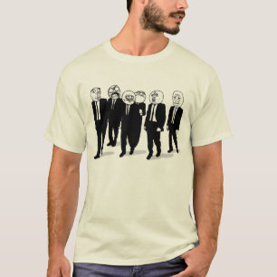 rage comic meme faces walking. me gusta. T-Shirt