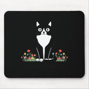Rage Consumes Me Cat Funny Ironic Humour Mouse Pad