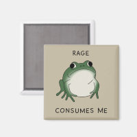 Rage Consumes Me Frog Pond Meme Vintage Nature