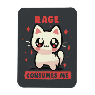 Rage Consumes Me Magnet