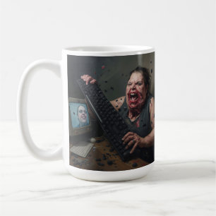 Rage Error: System Failure - Ctrl Alt Delirium Coffee Mug