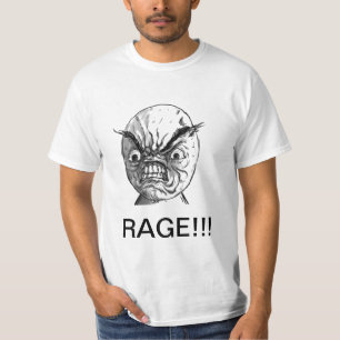 Rage Face Mens Adult L T-Shirt