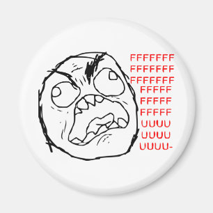 Rage Face Original Magnet