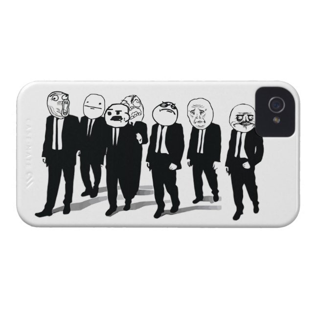 Rage Gang iPhone 4/4S Case (Back Horizontal)