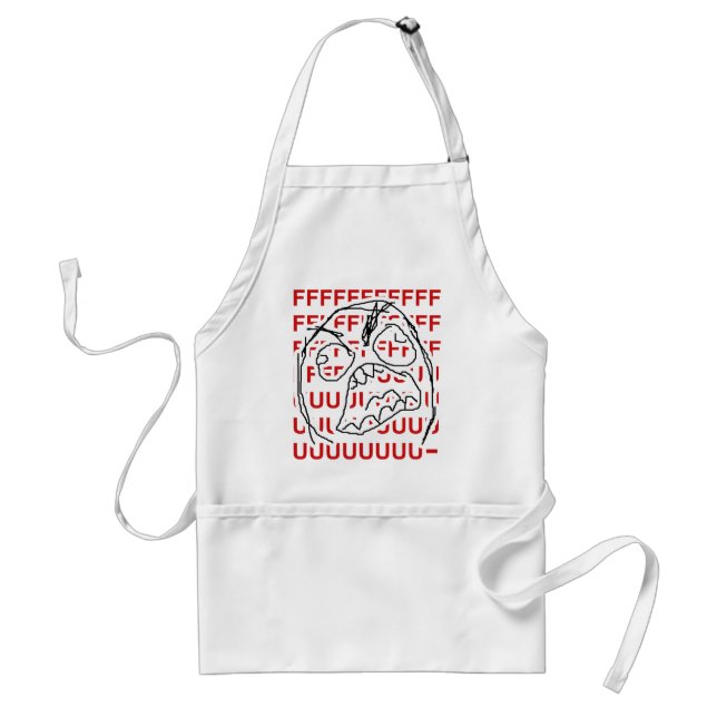 Rage Guy Standard Apron (Front)
