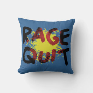 Rage Quit Cushion