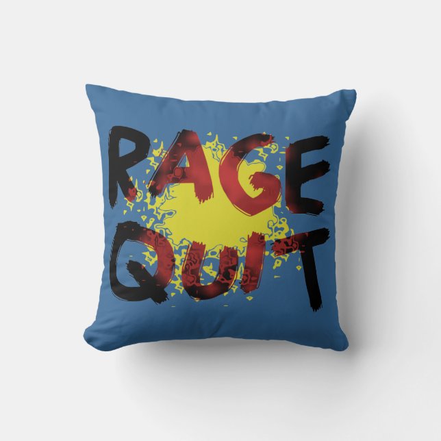 Rage Quit Cushion (Front)