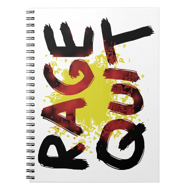Rage Quit Spiral Notebook (Front)