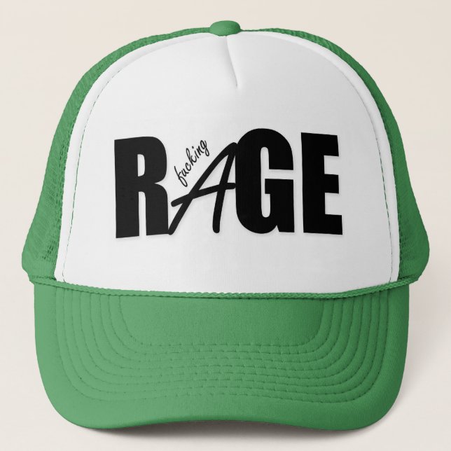 RAGE TRUCKER HAT (Front)
