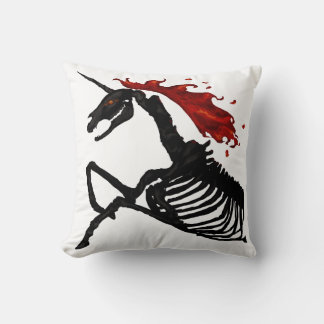 Rage - Unicorn Skeleton Cushion