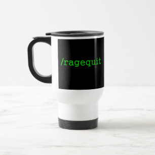 Ragequit Gamer Travel Mug